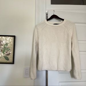 Jenni Kayne cotton fisherman sweater. Size M.